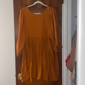 Free people beach babydoll dress